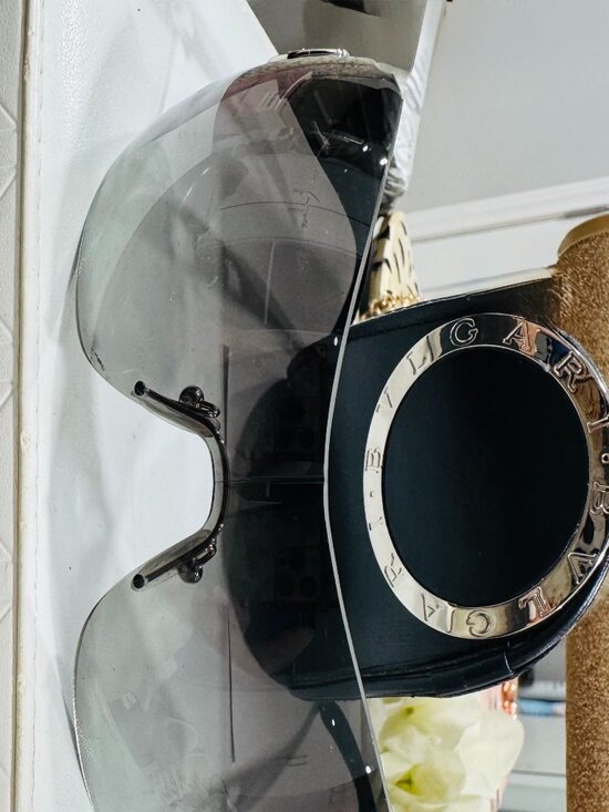 Bvlgari Sunglasses w/Rhinestones on sides 6023-B 102/11 115 2N